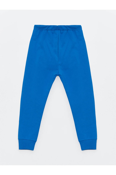 LC Waikiki LCW Kids Bisiklet Yaka Kaptan Amerika Baskılı Erkek Çocuk Sweatshirt ve Eşofman Altı