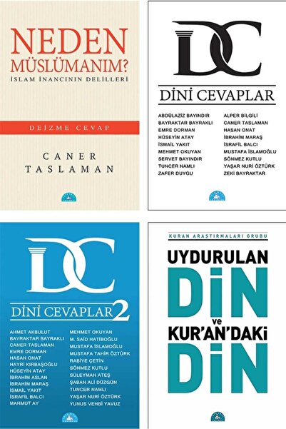 İstanbul Yayınevi Neden Müslümanım - Dini Cevaplar 1 ve 2 - Uydurulan Din ve ...