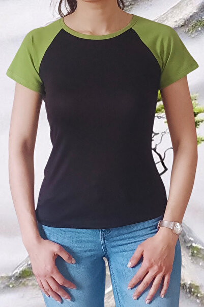 Kurun's Collection تيشيرت ريجلان بأكمام قصيرة