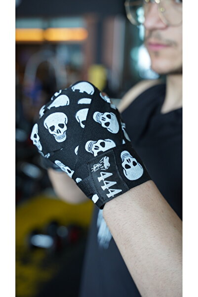 GAZELMANYA Επίδεσμος για πυγμαχία με κρανίο, επίδεσμος για πυγμαχία, κικμποξ, μουάι Ταϊ, επίδεσμος χεριών Sanda, 3,5 μέτρα X 2 τεμάχια, διπλός επίδεσμος πυγμαχίας