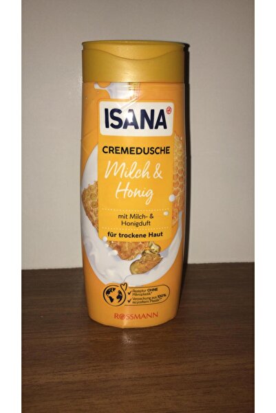 ISANA Milk and Honey Scented Shower Cream 300 ml