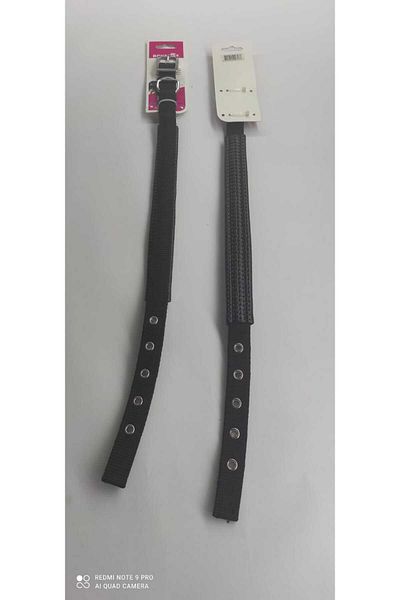 Royalist 20 mm Black Color Soft Textured Dog Collar