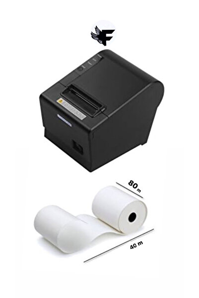 FİGANLAR tam metraj Termal Yazarkasa Pos Rulosu 80 Mm X 40 Mt Adisyon, Bilgi ...