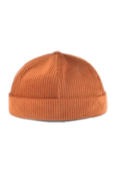 Hat Factory Unisex Fitilli Kadifeli Sipersiz Docker Şapka