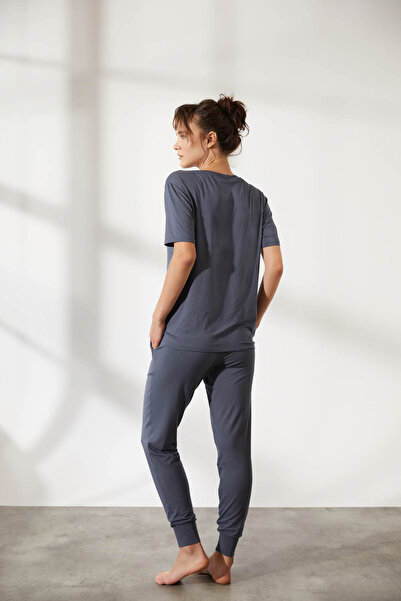 Hays Kadın Modal Cepli Uzun Pantolon