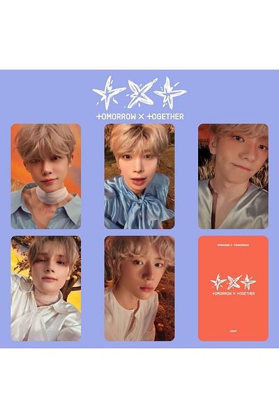 Kpop Dünyasi TXT '' Minisode 3 : Tomorrow'' Light VerPhotocards Set