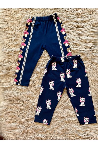 enes baby 2-pack ankle length tights