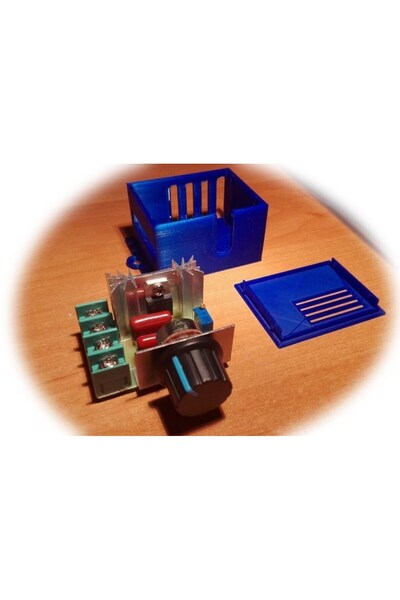 EmAyCenter Kutulu 220V AC 2000W Motor Hız Kontrol Dimmer Devresi Voltaj Regül...