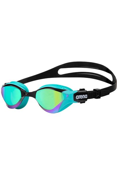 ARENA Cobra Tri Swipe Mirror - Indoor UV Protection Emerald-Peacock Goggles002508110