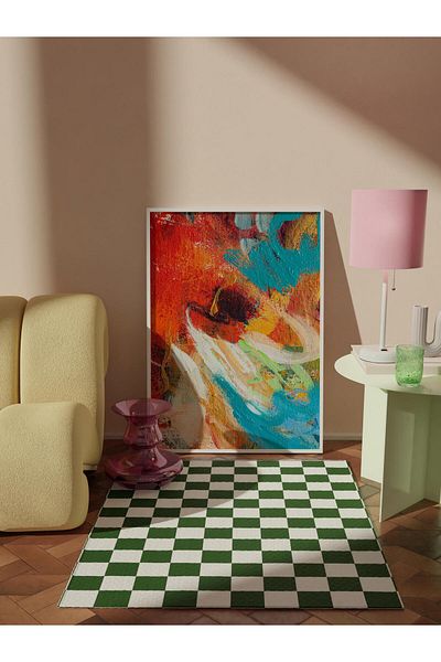 Postifull Poster pictură fără încadrare, poster de perete, imprimare HD, Blush Typographic Suite, Maximalist No:232