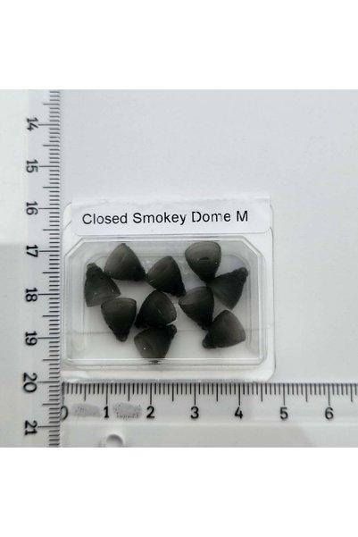 YesMed Phonak Closed Smokey Dome M (Medium) / Phonak Kapalı Orta Boy Dome/Kubbe (1 Paket=10 Adet)