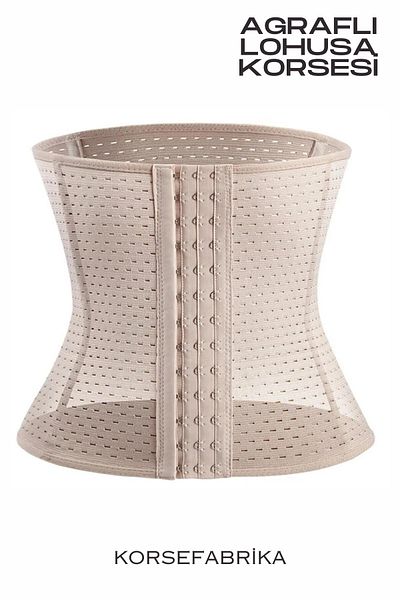 KORSEFABRİKA 3-Stage Gap Hook, Waist Slimming, Firming, Postpartum, Toning Maternity Corset