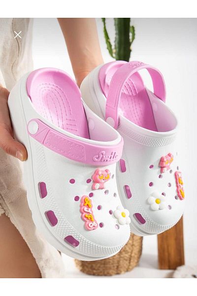 lucky shoes Παντόφλες γιατρού νοσοκόμας νοσοκόμας μαγειρικής νοσοκομείου με μοτίβο EMOJIs υψηλής κλίμακας
