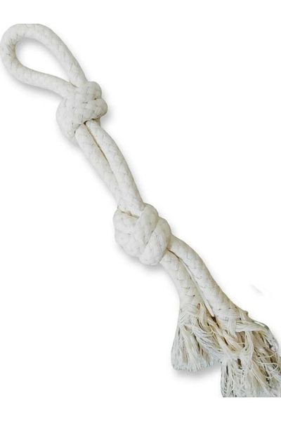 724 AVM Dog Cotton Thread Knitted Dental Floss L 37cm 1 Piece