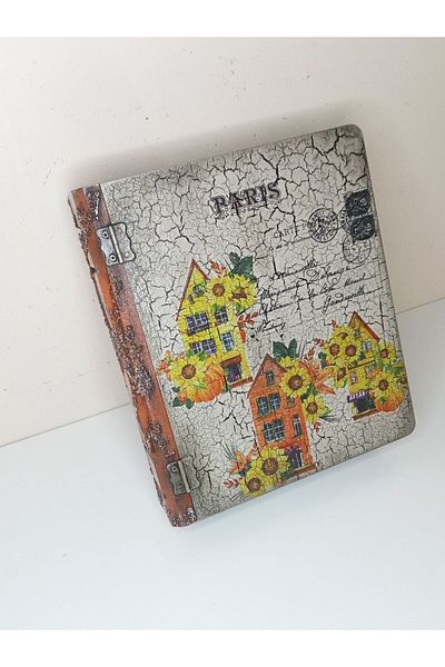 IremTasarimAtolyesi Home Decoration Products Wooden Book Box Decorative Accessory