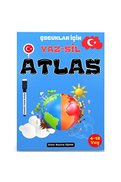 Enine Boyuna Eğitim Atlas of Summer-Sil for Children