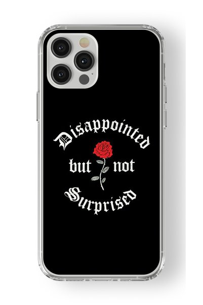 Multitronic iPhone 15 Pro Max Compatible Disappointed Design Printed Transpar...