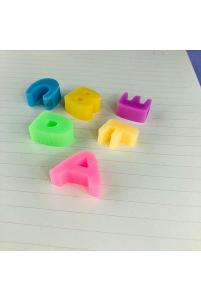 Şeker Ofisi 6-Piece Letter Erasers