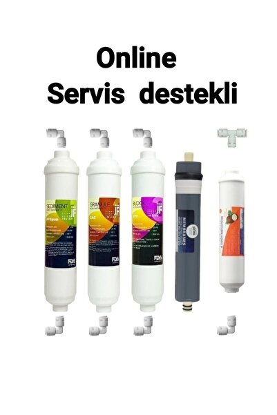 Esli Kapalı kasalara uyumlu Filitre takım  su arıtma filitre online servis de...