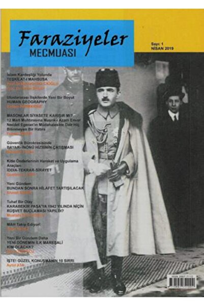Erguvani Yayınevi Faraziyeler Mecmuası Sayı: 1 Nisan 2019 / Kolektif / Erguva...