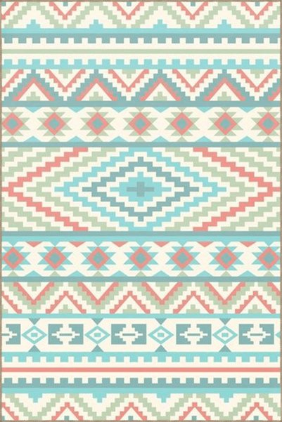 Rugs Modern Halı Модерен декоративен килим с мотив „Отворено синьо“ и смесен ...
