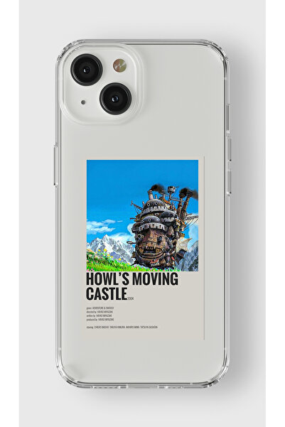 Multitronic Iphone 13 Uyumlu Yürüyen Şato Minimalist Poster Tasarım Baskılı Ş...