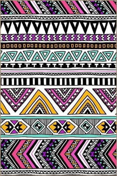 Rugs Modern Halı Многоцветен, смесен, с геометричный десен, етно десен, винти...