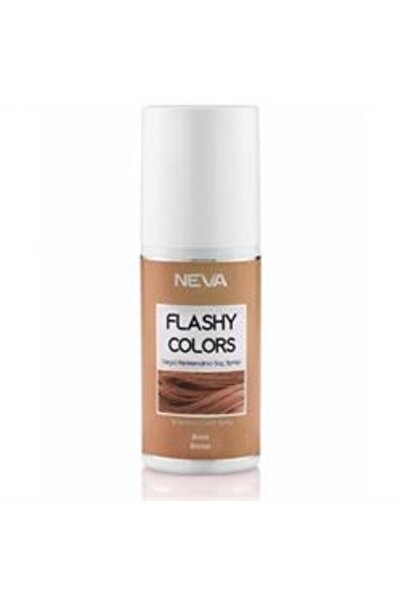 Neva Flashy Colors Geçici Renklendirici Saç Spreyi Bronz 75ml ( 1 ADET )