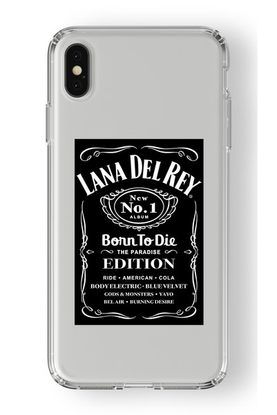 Multitronic iPhone XS Max Compatible Lana Del Rey Ticket Design Printed Trans...