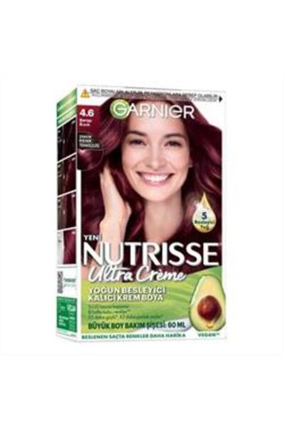 Garnier Nutrisse Ultra Krem Saç Boyası 4-6 Şarap Kızılı ( 1 ADET )