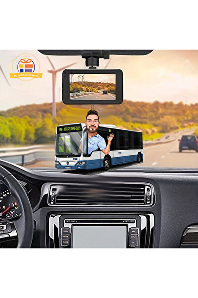 3D Hediye Dünyası Belediye otobüst şöförü karikatürü halk otobüsü şoförü Arab...