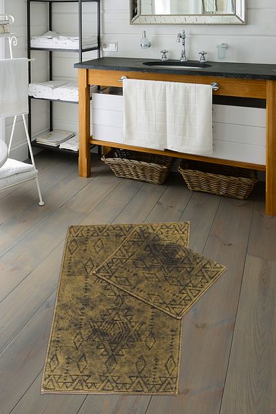 Alanur Home Κρυστάλλινο Βαμβακερό Ματ 2 Συσκευασία Αντίκα Πράσινο