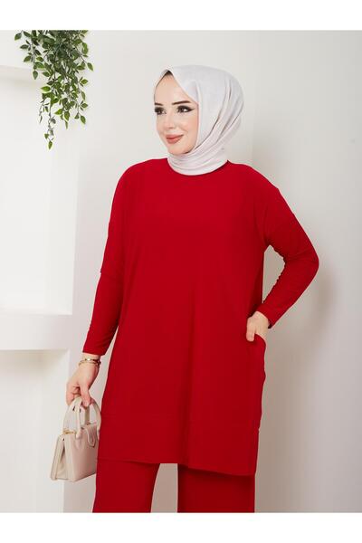 MODAMÜNASİP En Güzel Renkleriyle Çok Şık Almina Cep Detaylı Pantolonlu Takımımız ??