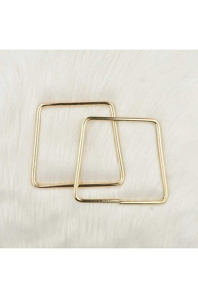 Deevy Pair of Premium Metal Square Bag Grips