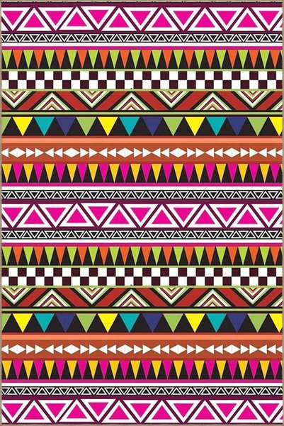 Rugs Modern Halı Модерен декоративен килим с многоцветен геометричен десен 4685