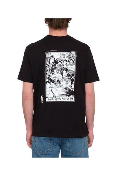 Volcom تي شيرت Maditi Bsc Sst Blk