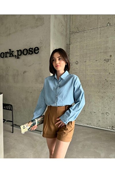 Ekim Store Denim Plain Shirt