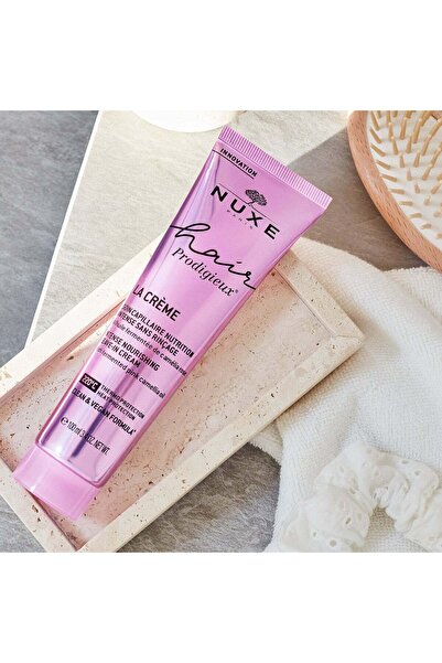 Nuxe Hair Prodigieux Intense Nourishing Durulanmayan Saçı Onaran Besleyen Kre...