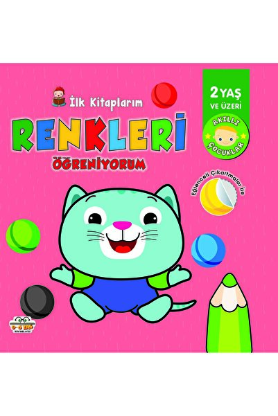 0-6 Yaş Yayınları İlk Kitaplarım-Renkleri Öğreniyorum -
