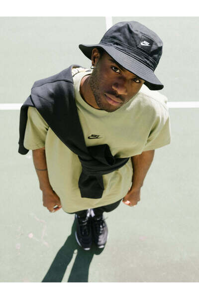 Nike Sportswear Premium Essentials Short-Sleeve Yeşil Erkek T-shirt