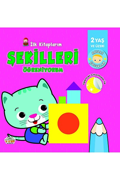 0-6 Yaş Yayınları كتبي الأولى - أتعلم الأشكال - نشاط الملصقات