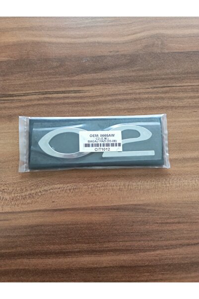 Genel Markalar CİTROEN C2 BAGAJ YAZISI 2003 - 2008 CİTROEN C2 YAZISI LOGO KRO...