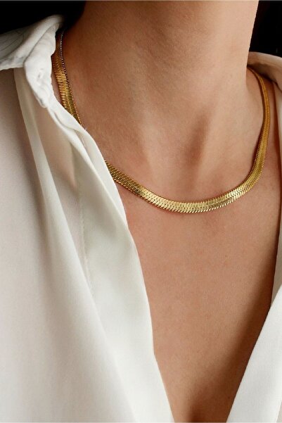 gosoje Stainless Steel Jeweler Model Italian Chain Necklace 4mm 45cm