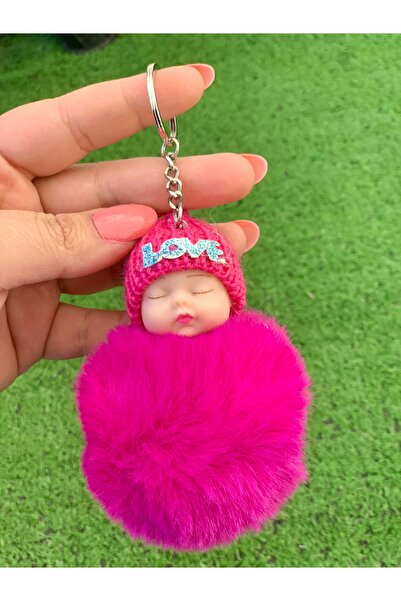 Meyra Accessories 1adet sevimli peluş bebek oyuncak araba çanta kapı süsü oyuncak anahtarlık