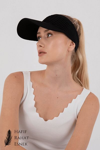 Hat Town UV Protective Flexible Visor Hat Tennis Hat