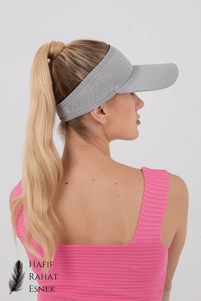 Hat Town UV Protective Flexible Visor Hat Tennis Hat