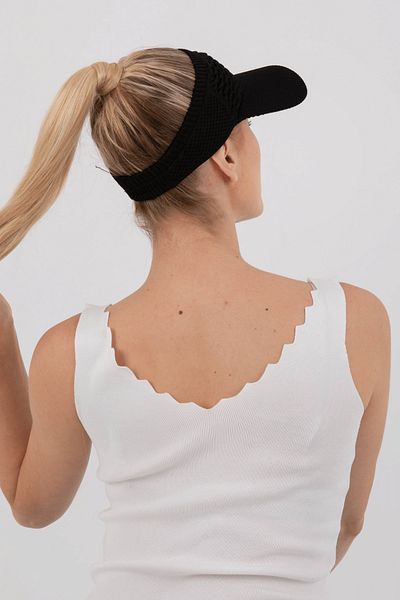 Hat Town UV Protective Flexible Visor Hat Tennis Hat