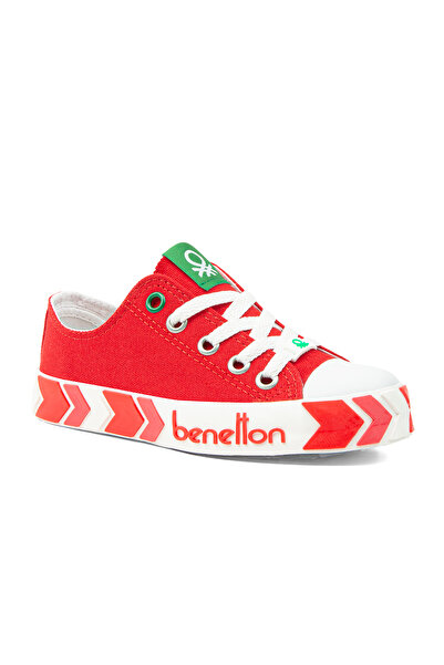 Benetton Kırmızı Kız Çocuk Yürüyüş Ayakkabısı BN-30633 05-Kirmizi