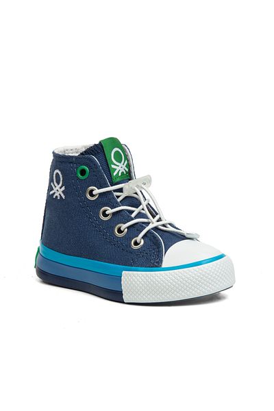 Benetton Bn-30650 Detská športová obuv-námornícka modrá