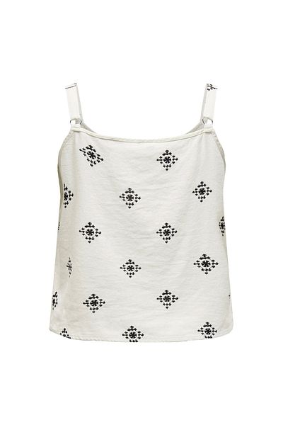 Only Carmakoma Top Normal geschnitten V-Ausschnitt Curve Top